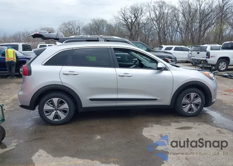 2019 Kia Niro Lx из США, поврежденный, VIN KNDCB3LC7K5233362